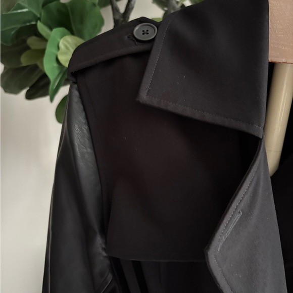 Torrid Women's Black Trench Coat 1 - Picture 4 of 8